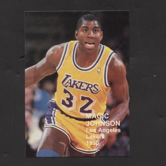 NBA Other - 1990 NBA CARD OF MAGIC JOHNSON LA LAKERS